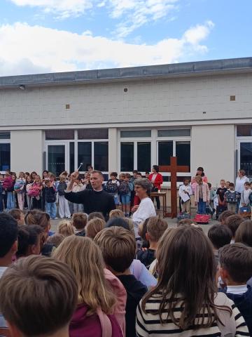 Bénédiction des cartables - École Saint-Michel