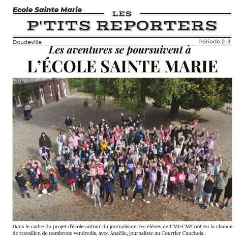 Journal "Les p'tits reporters"