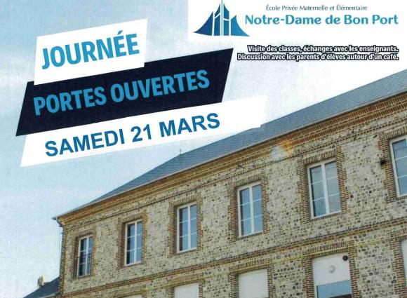 Portes ouvertes - 21 mars 2026
