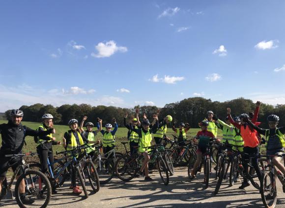 Sortie VTT avec l'association sportive
