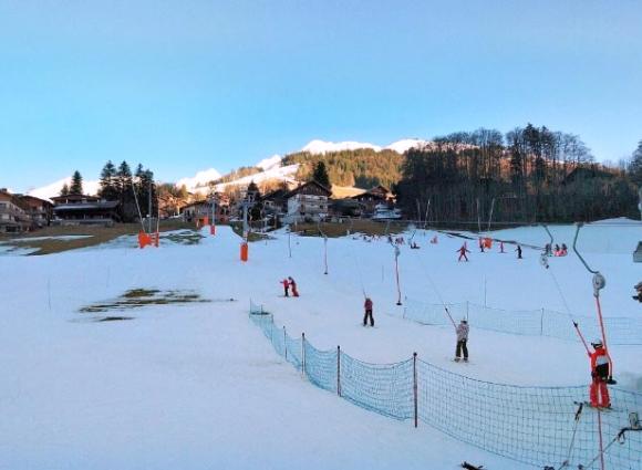 Classe de neige à la Clusaz