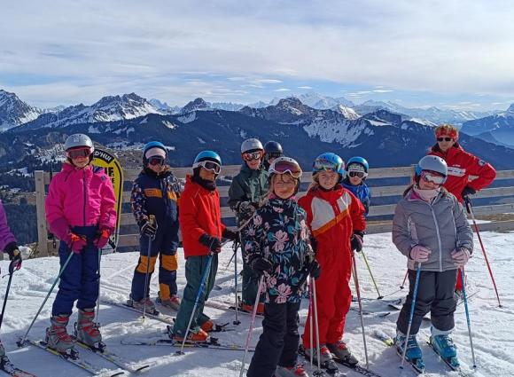 Classe de neige - École Sainte-Marie